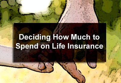 Deciding How Much to Spend on Life Insurance