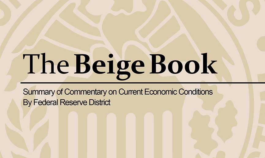 Beige Book Federal Reserve